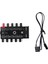 10 Port Pc Şasi Fan Hub Cpu Soğutma Hub 12 V 4 Pin Fan Pwm Hub Molex Denetleyici (Yurt Dışından) 1