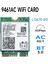 Intel 9461NGW Wifi Kartı Ac 9461 2.4g/5g Çift Bant 802.11AC M2 Anahtar E Cnvı Bluetooth 5.0 Kablosuz Adaptör (Yurt Dışından) 2