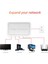 1000MBPS Mini Gigabit Ağ Anahtarı 5 Portlu Ethernet Anahtarı Internet Ayırıcı Tak ve Çalıştır RJ45 Hub Eu-Fişi (Yurt Dışından) 5