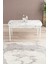 Clara Beyaz Mermer 80X132 Açılabilir Mdf Masa Yemek Odası Takımı,mutfak Takımı 4 Sandalye 1 Bench 3