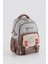 Ortopedik Ve Suya Dayanıklı Kahverengi Okul Sırt Çantası (51944) 3