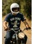 Triumph Bud Ekins Oversize Kısa Kollu Koyu Lacivert Tshirt 7