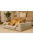 Premium Sofa Blok Sungerli Alezli Fermuarlı Yıkanabilir Köpek Yatağı-S-Ten 1
