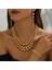 ADORE0028 Altın Çok Katmanlı Boncuklu Takı Seti (Yurt Dışından) 2