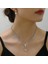 ADORE4811 Gümüş Damla Şeklinde Kakma Zirkon Takı Seti (Yurt Dışından) 2