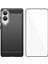 Samsung Galaxy S25 Edge Fırçalanmış Dokulu Tpu Telefon Kılıfı (Yurt Dışından) 1