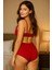 Yüksek Bel Şortlu Bralet Takım V1700 3