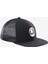 Trucker Flat Cap Unisex Siyah Şapka 1