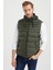 Erkek Haki Çıkarılabilir Kapüşonlu Şişme Yelek 4300 5