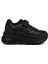 Unisex Çocuk Siyah Bağcıklı Cırtlı Sneaker Rahat Spor Ayakkabı 4