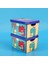 Style Box Dude Dekoratif Oyuncak Kutusu Seti - 2x 20 L 1