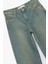 Düşük Bel Düz Paça Pamuklu Straight Yıkamalı Bol Jean Pantolon - Loose Straight Fit Jean 6