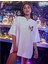 Modern Oversize Baskılı T-Shirt - Beyaz 4