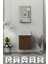 Fix Arya 50 Cm Banyo Dolabı,Seramik Lavabolu, Aynalı,Lavabo Dahil,Mdf,Aybe Kahve 1