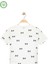 Kız Çocuk Fiyonklu Taş Işlemeli Kısa Kollu T-Shirt -Çocuk Giyim 1