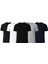 Erkek 5’li Paket T-Shirt – Kısa Kollu Bisiklet Yaka Regular Fit – 5 Renk Seçenekli 1