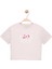 Kız Çocuk Çiçekli Kısa Kollu T-Shirt - Çocuk Giyim 1