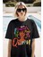 Queen Baskılı Unisex Oversize Tişört 1