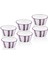 Joy Sosluk Çerezlik 6lı Set Mor 10 cm 1