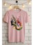 Gitar Baskılı Unisex Oversize Tişört 1