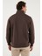 Pamuklu Regular Fit Yarım Fermuarlı Dik Yaka Sweat Erkek Sweat 59052592 6
