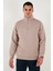 Pamuklu Regular Fit Yarım Fermuarlı Dik Yaka Sweat Erkek Sweat 59052592 4