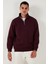 Pamuklu Regular Fit Yarım Fermuarlı Dik Yaka Sweat Erkek Sweat 59052592 5
