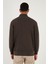 Pamuklu Regular Fit Yarım Fermuarlı Dik Yaka Sweat Erkek Sweat 5905716 6
