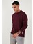 Regular Fit Bisiklet Yaka Pamuklu Içi Tüylü Yumuşak Şardonlu Sweat Erkek Sweat 5905255 4