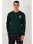 Ekoseli Regular Fit Yüksek Bel Cepli Bisiklet Yaka Pijama Takımı Erkek Pijama Takımı 6574002 4
