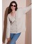 Regular Fit V Yaka Düğmeli Triko Hırka Bayan Hırka 4616229 1