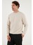 Slim Fit Bisiklet Yaka Pamuklu Kazak Erkek Kazak 456201 5