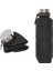 700ML Açık Silikon Katlanır Su Kupası Teskopik Su Şişesi Seyahat Içme Kupası Karabinli 700ML Black (Yurt Dışından) 1