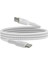 Boost Charge Örgülü 60W Usb-C - Usb-C Kablosu 1m, Beyaz 6