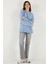 Regular Fit Bisiklet Yaka Basic Triko Kazak Bayan Kazak 4616213 5