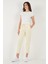 Pamuklu Normal Bel Regular Fit Düz Paça Pantolon Bayan Pantolon 668YP42282S4 1