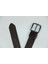 %100 Deri 4 cm Tbk 019 Koyu Kahverengi Düz Desenli 2