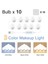 Teknoloji10 LED Ampul Ayarlanabilir Makyaj Ayna Işığı 1