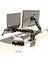Nb F160+FP Gazlı Çift Kol North Bayou 17-30"monitör 10"-17" Dizüstü Bilgisayar Vesa Monitör Standı 3