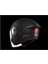 mt Cosmo Sv Solid A1 Mat Siyah Açık Kask 2