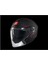 mt Cosmo Sv Solid A1 Mat Siyah Açık Kask 4