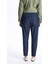 Lcw Modest Indigo Beli Lastikli Carrot Fit Kadın Jean Pantolon 5