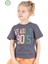 Kız Çocuk Desenli Kısa Kollu T-Shirt -Çocuk Giyim 1