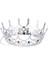 Bfs Taşlı Rönesans Kostümlü Kraliyet Ortaçağ Gümüş Kraliçe Prenses Tacı 2