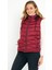 Kadın Bordo Şişme Yelek Kapüşon Içi Polarlı 5002 2