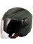 Airflow 2 Yarım Kask Mat Yeşil Xl 1