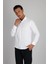 LM1482 C 901 Beyaz Erkek Gömlek 2