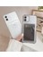 iPhone 12 Uyumlu Köşeleri Çıkıntılı Kartlıklı Şeffaf Kılıf 4