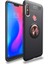Redmi Note 6 Pro Kılıf Metal Stant Olabilen Yüzüklü Flexring Premium Silikon Kılıf 1