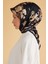 Fresh Pure Eşarp 1 - 22 Siyah Karışık Desen 49979 2